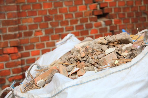 Professional loft clearance in progress at a Kings Langley home